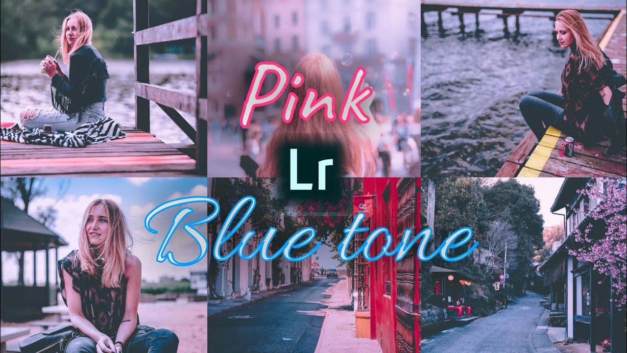 Pink and Blue Tone - Lightroom Editing | Lightroom Mobile Preset DNG (Pink and Blue Editing 2020 )