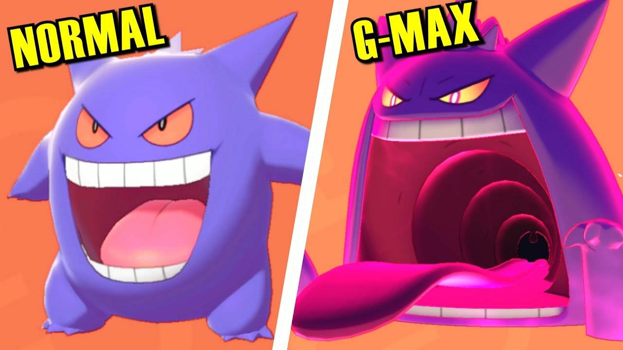 Pokémon Sword & Shield - All Normal vs Gigantamax Forms Comparison
