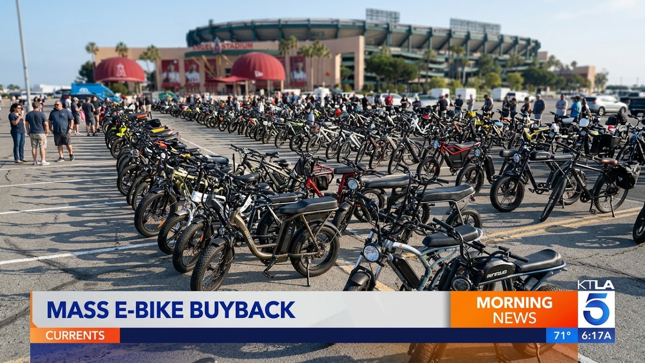 &lsquo;Close to 1,000&rsquo; vehicles surrendered at Orange County e-bike buyback event&nbsp;