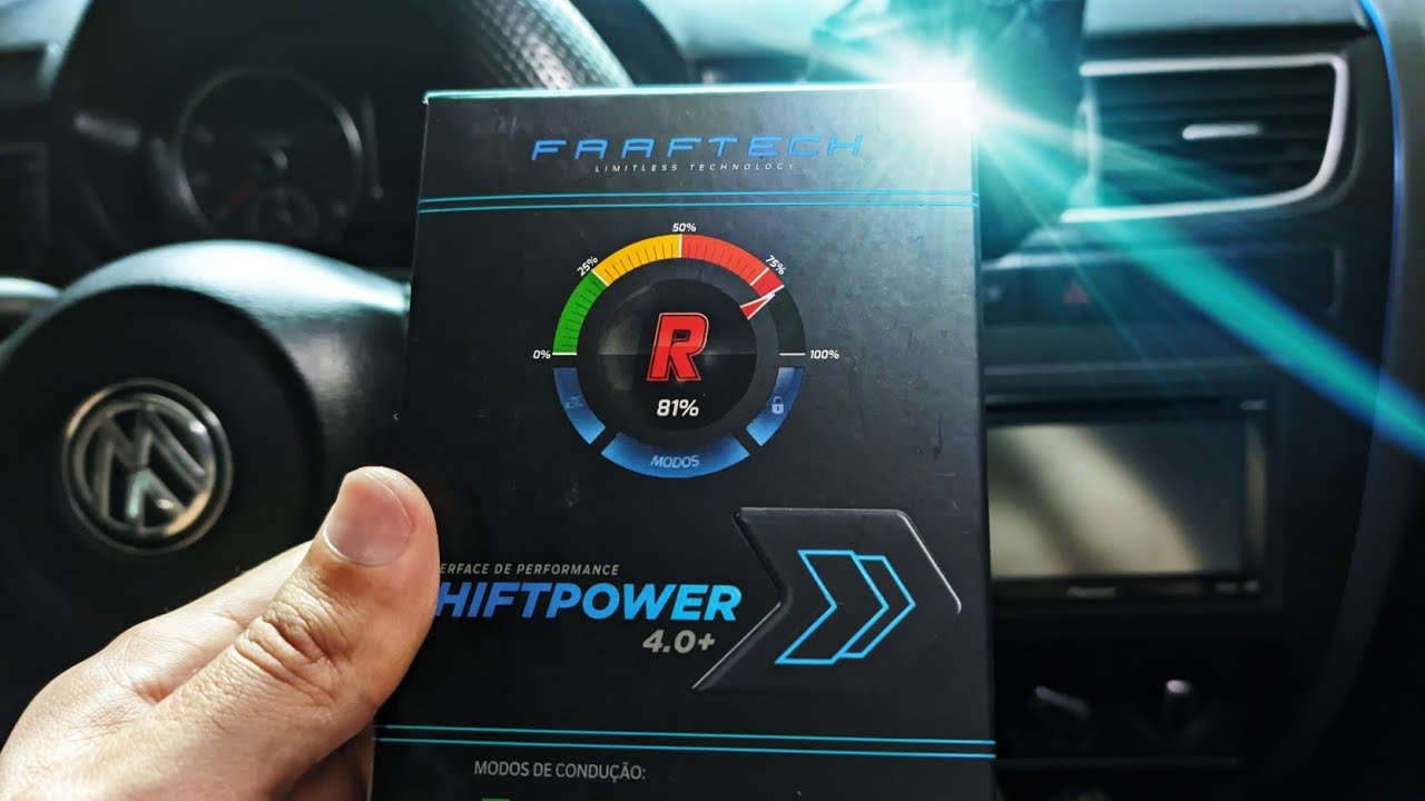 Gas pedal ShiftPower 4.0 no Fox 👌