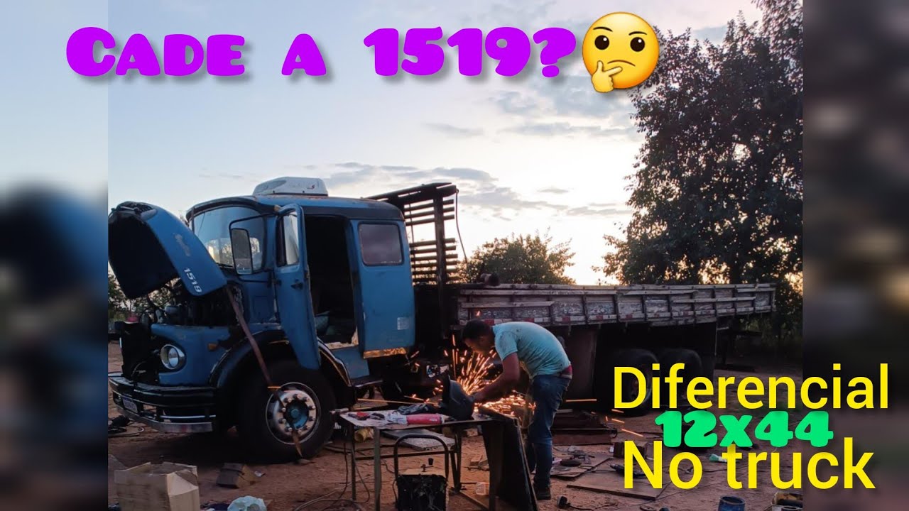 coloquei um diferencial de onibus rodoviario na 1519