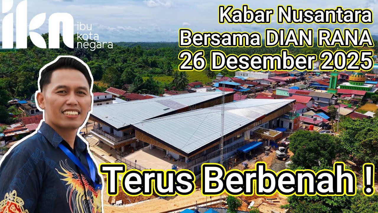 Kabar Nusantara bersama Dian Rana - Pasar Sepaku yang bakal jadi pusat Ekonomi di IKN #Dianrana