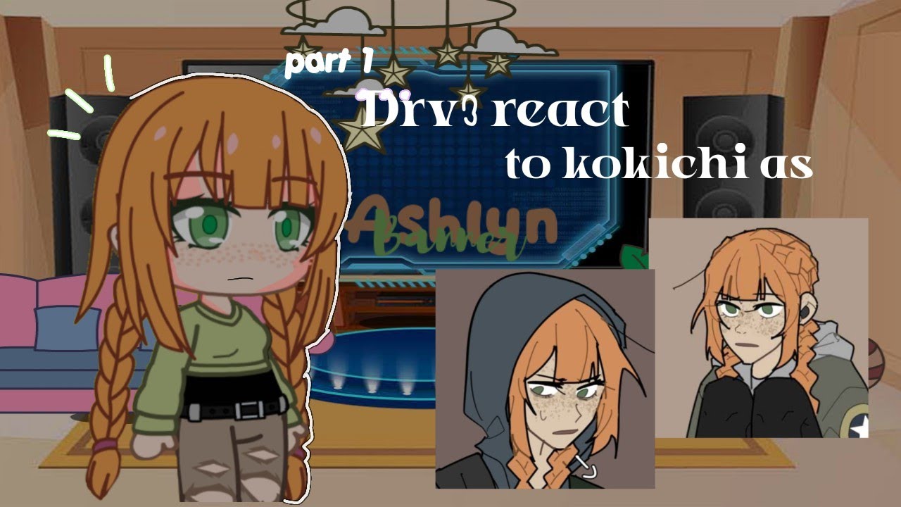 drv3 react to kokichi as ?? || dr x sbg crossover || 1/? @yuricaramel.