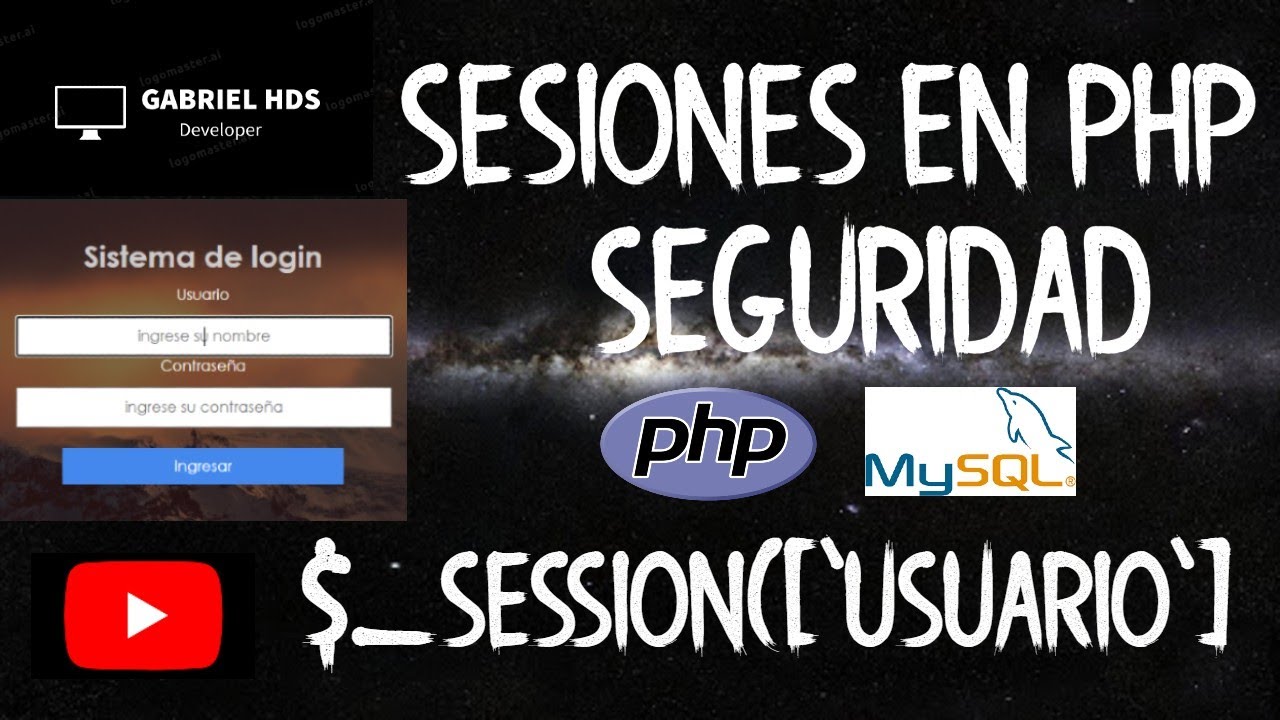 Como hacer Sesiones en PHP |Seguridad de Paginacion en envió desde el Login| 2020 #PHP
