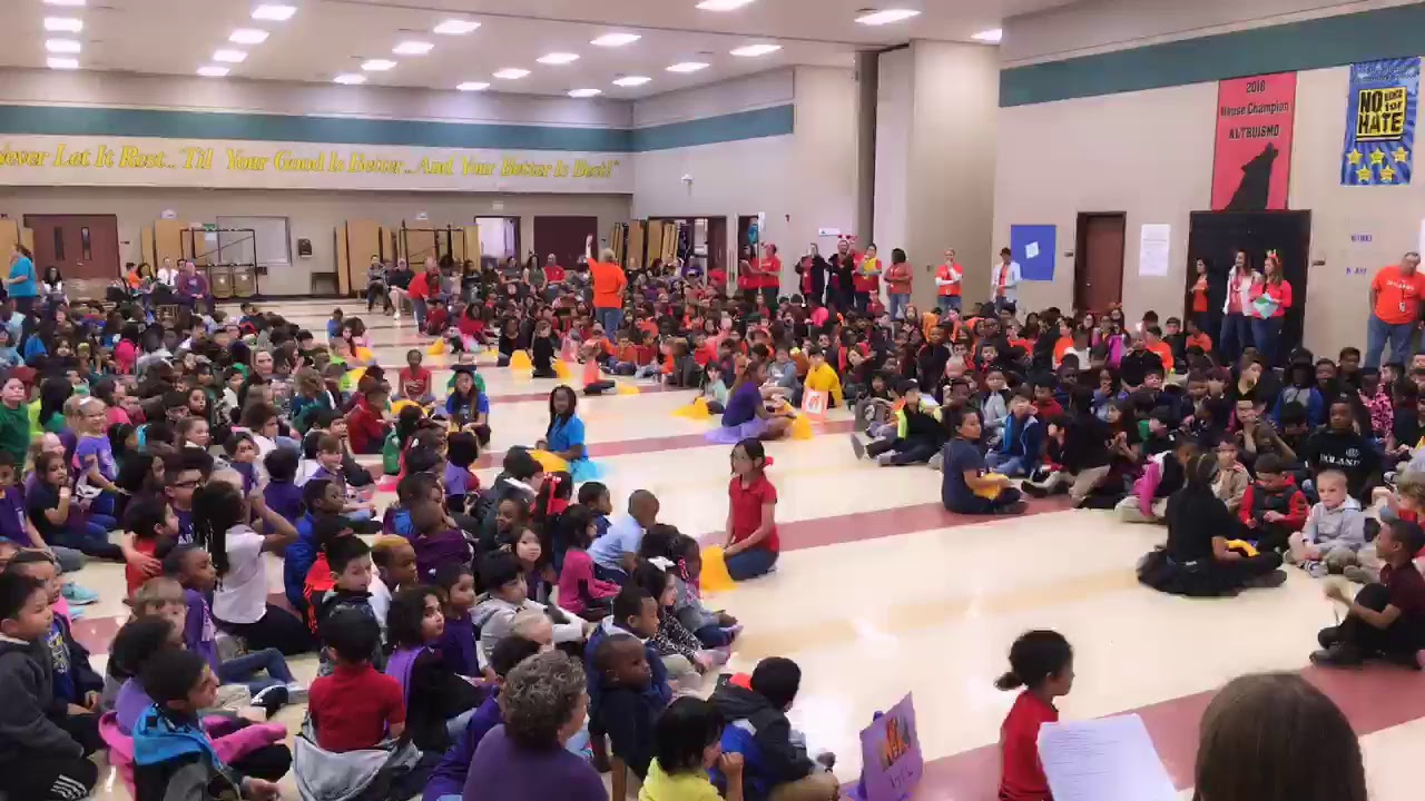 Hutchison Elementary LCISD Synergy Assembly