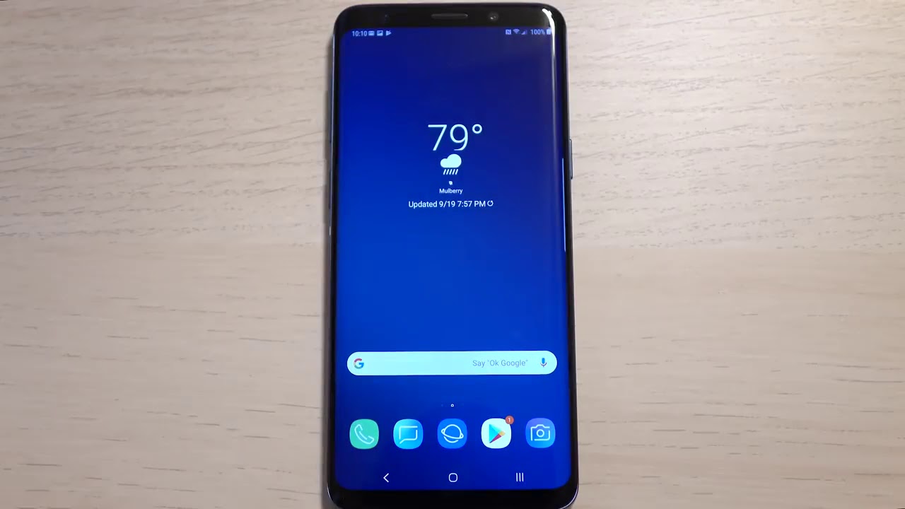 Android Pie Samsung experience 10