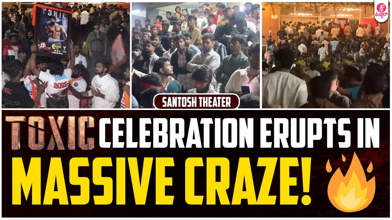TOXIC Celebration Erupts in MASSIVE Craze! 🔥| Toxic Biggest Opening Early Morning Shows in India