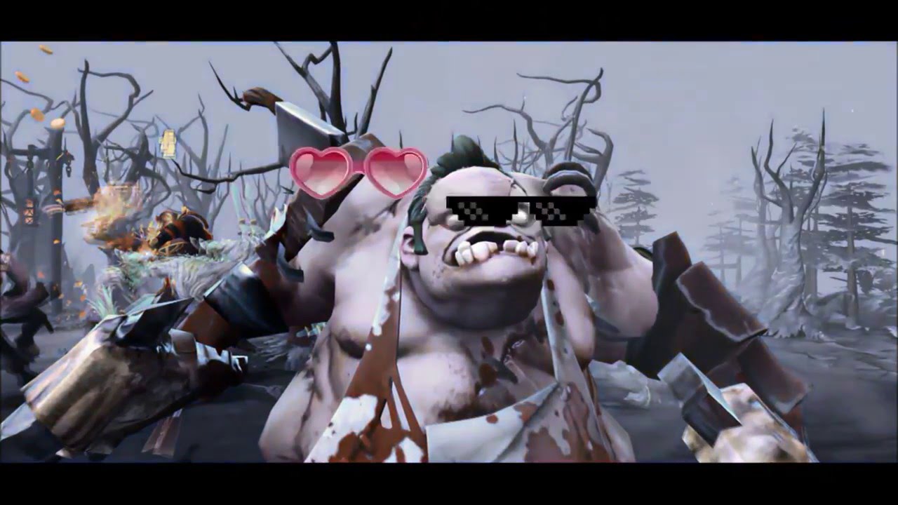 Dota 2 TR | Pudge hook + Sun strike ve Troll Riki - Caps #1