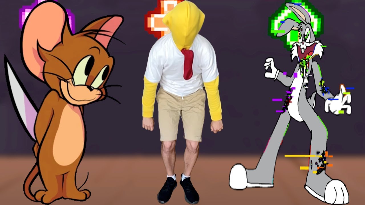 FNF Character Test | Gameplay VS Real Life | All Cartoon Characters