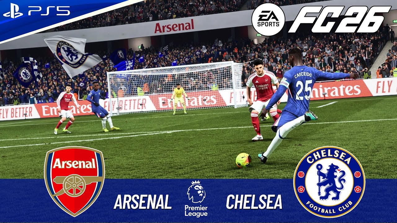 FC 26 - ARSENAL VS CHELSEA FULL MATCH | PREMIER LEAGUE 25/26 | 4K60