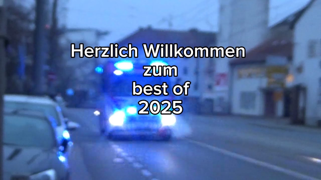 Best Of Einsatzfahrten 2025