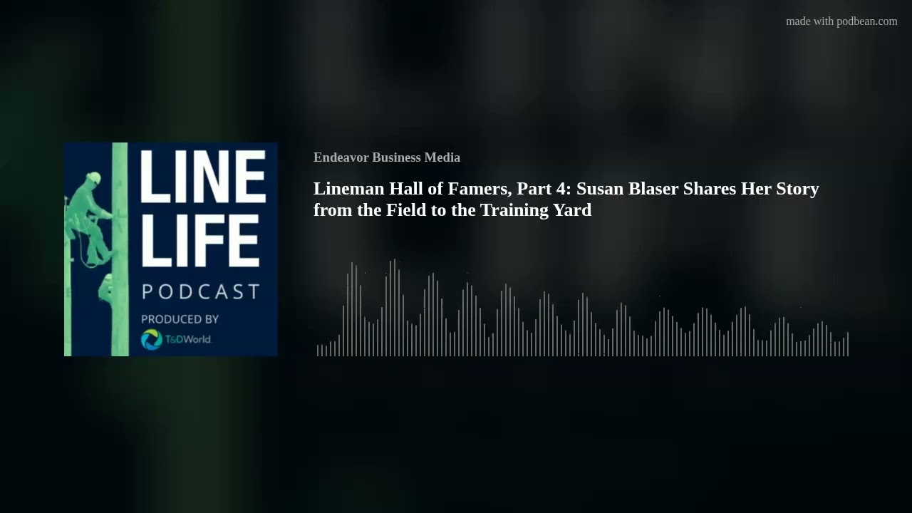 Lineman Hall of Famers, Part 4: Susan Blaser Shares Her Story from the Field to the Training Yard