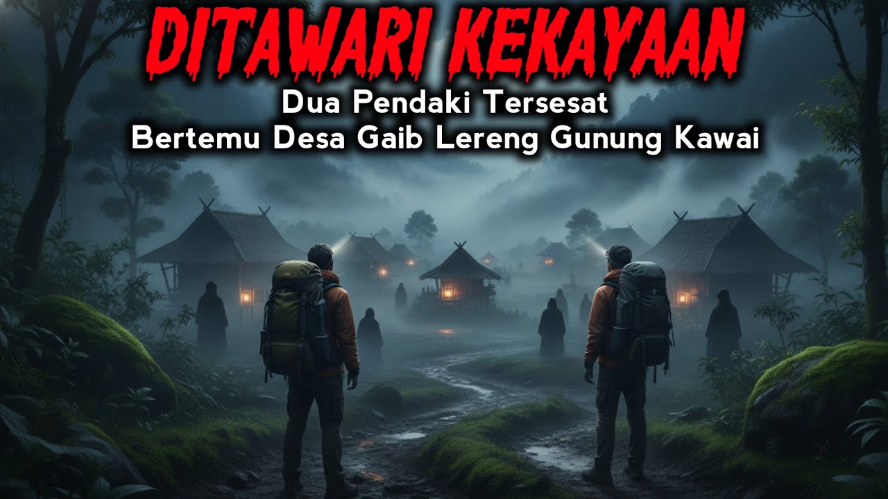 Dua Pendaki Tersesat di Desa Waringin Asri, Desa Gaib Gunung Kawi - Cerita horor kisah nyata
