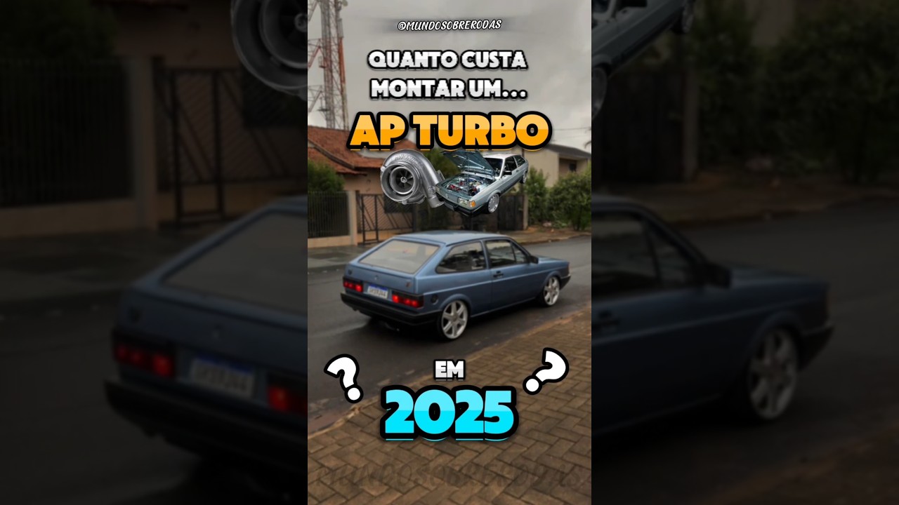 QUANTO CUSTA MONTAR UM AP TURBO EM 2025? 🤔💥 #carros #motor #volkswagen #curiosidades