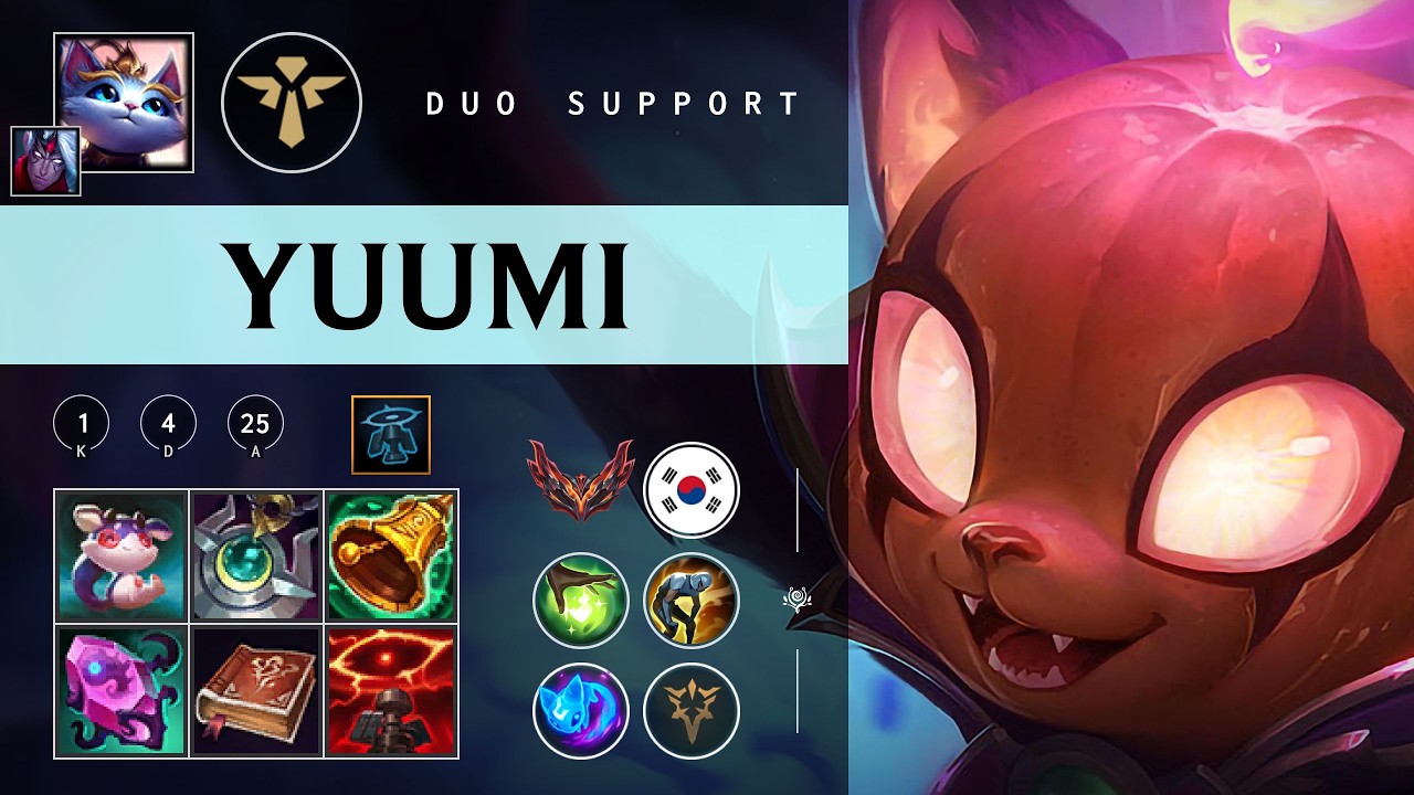 Yuumi Support vs Bard - KR Grandmaster Patch 26.04