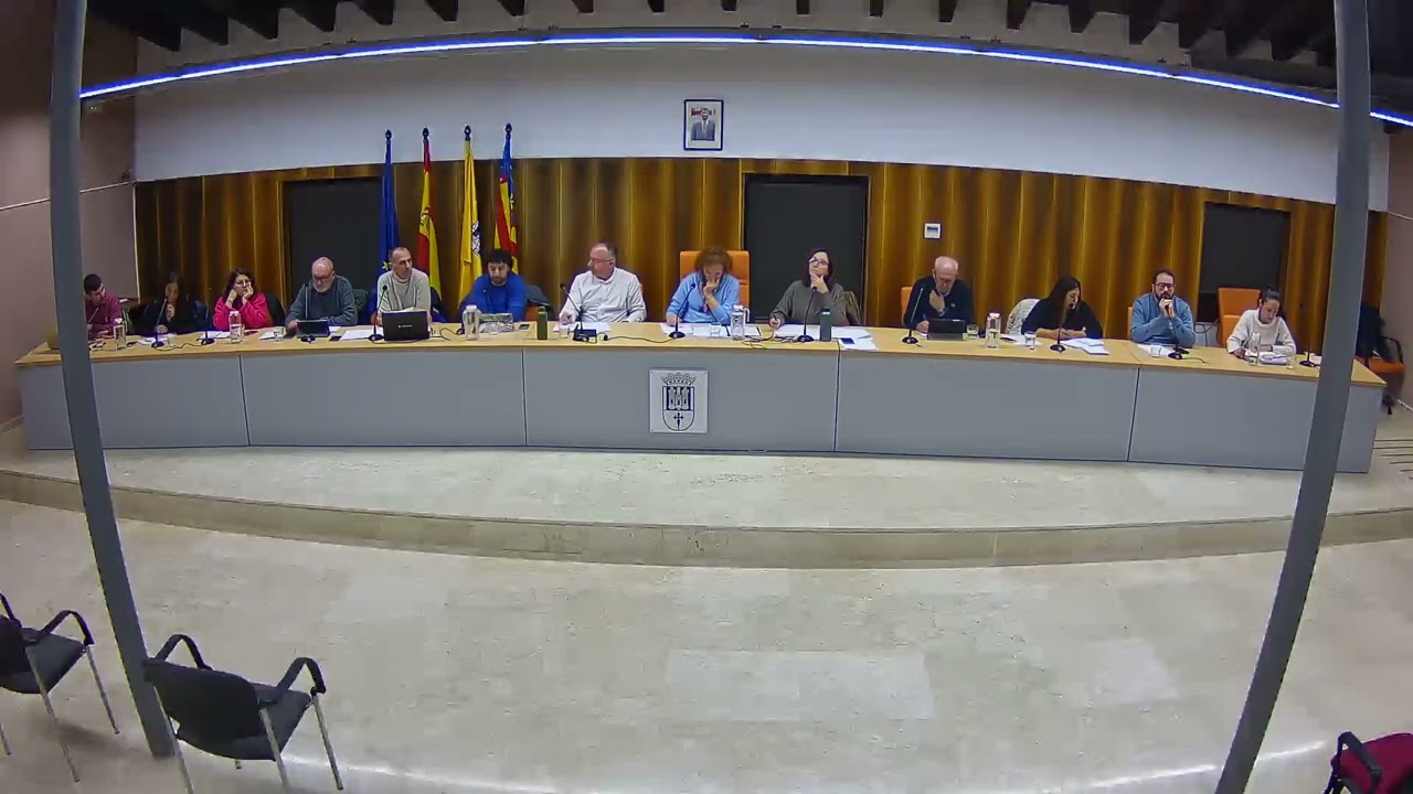 Pleno Municipal del Ayuntamiento de Enguera, 27 de noviembre de 2025