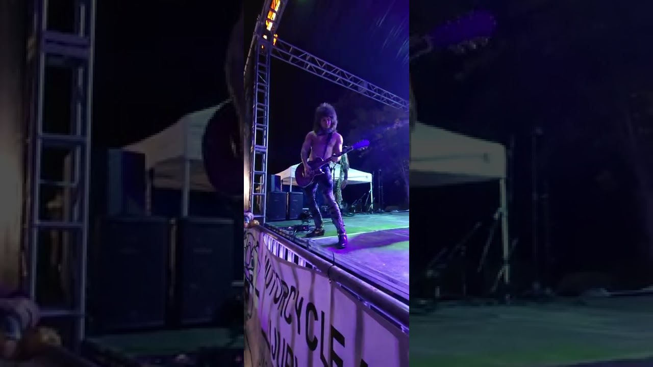 the Velcro Pygmies performing Purple Rain at Freedom Fest Harley Davidson Anniversary Party.