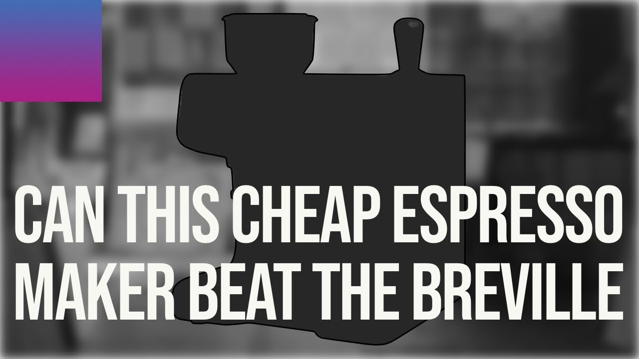 Can a cheap Espresso Machine make good coffee?  Ultima Cosa review!