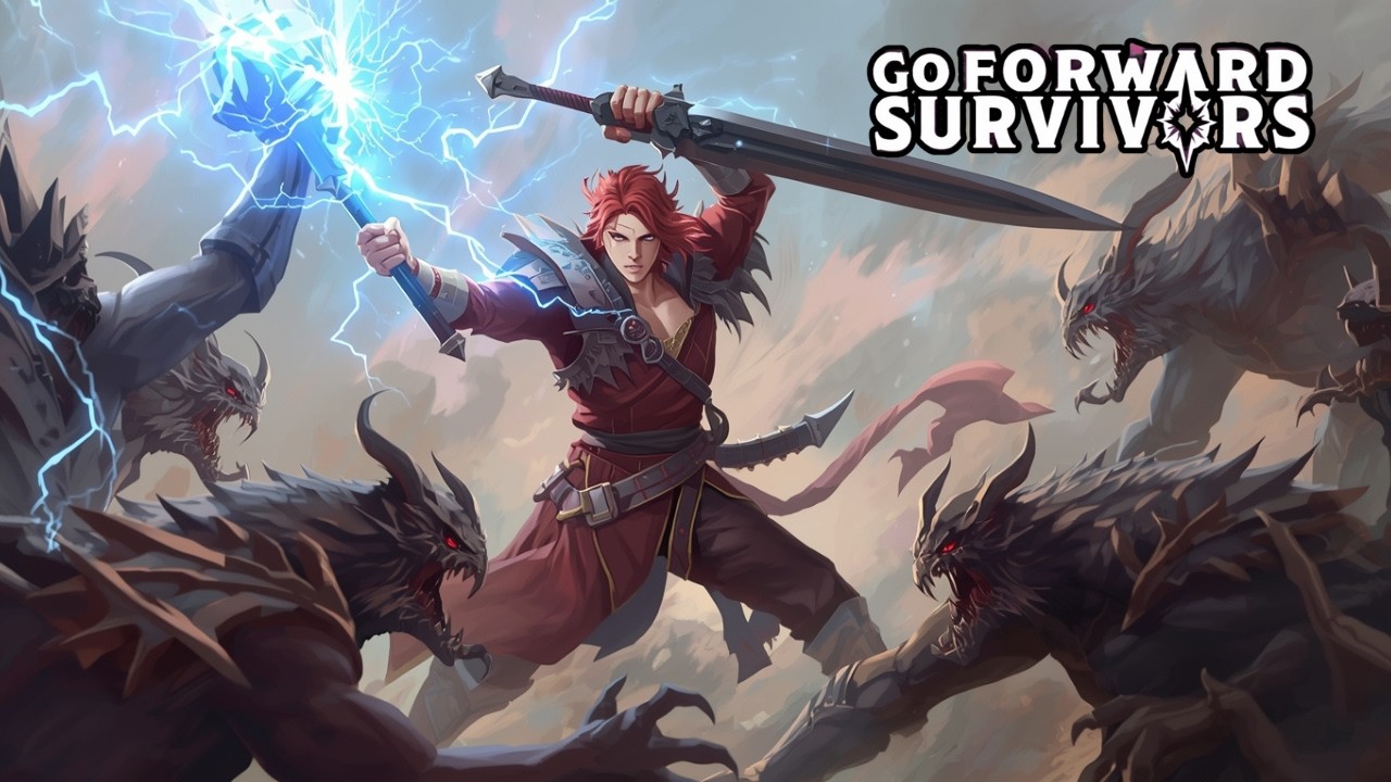 Fiz a BUILD MAIS FORTE desse ROGUELIKE Survivor!! | Go Forward Survivors