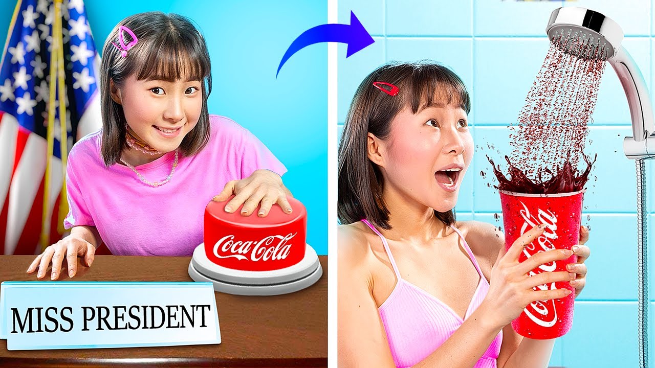 لو مراهقه أصبحت الرئيسة / 13 موقف مضحك