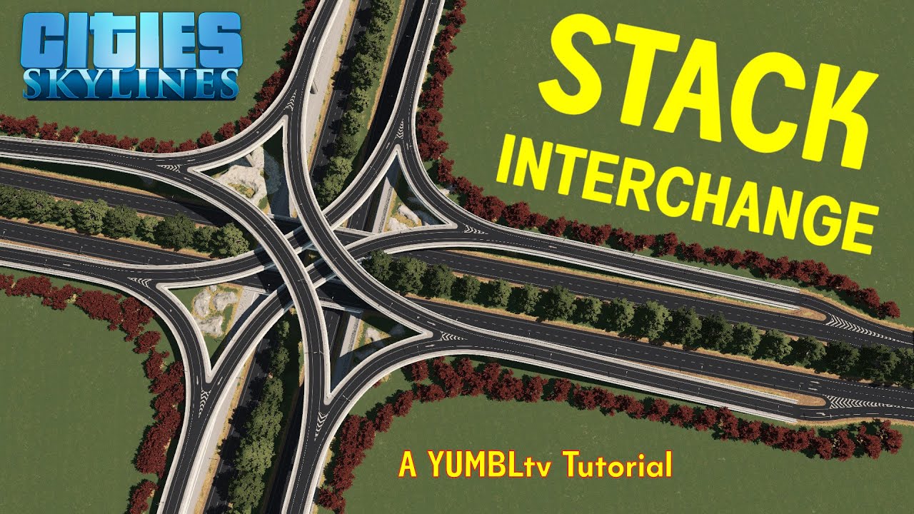 How To Build a Stack Interchange in Cities: Skylines!