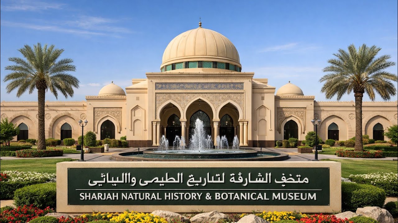 Sharjah Natural history and botanical museum. | Tourist place| #sharjah 