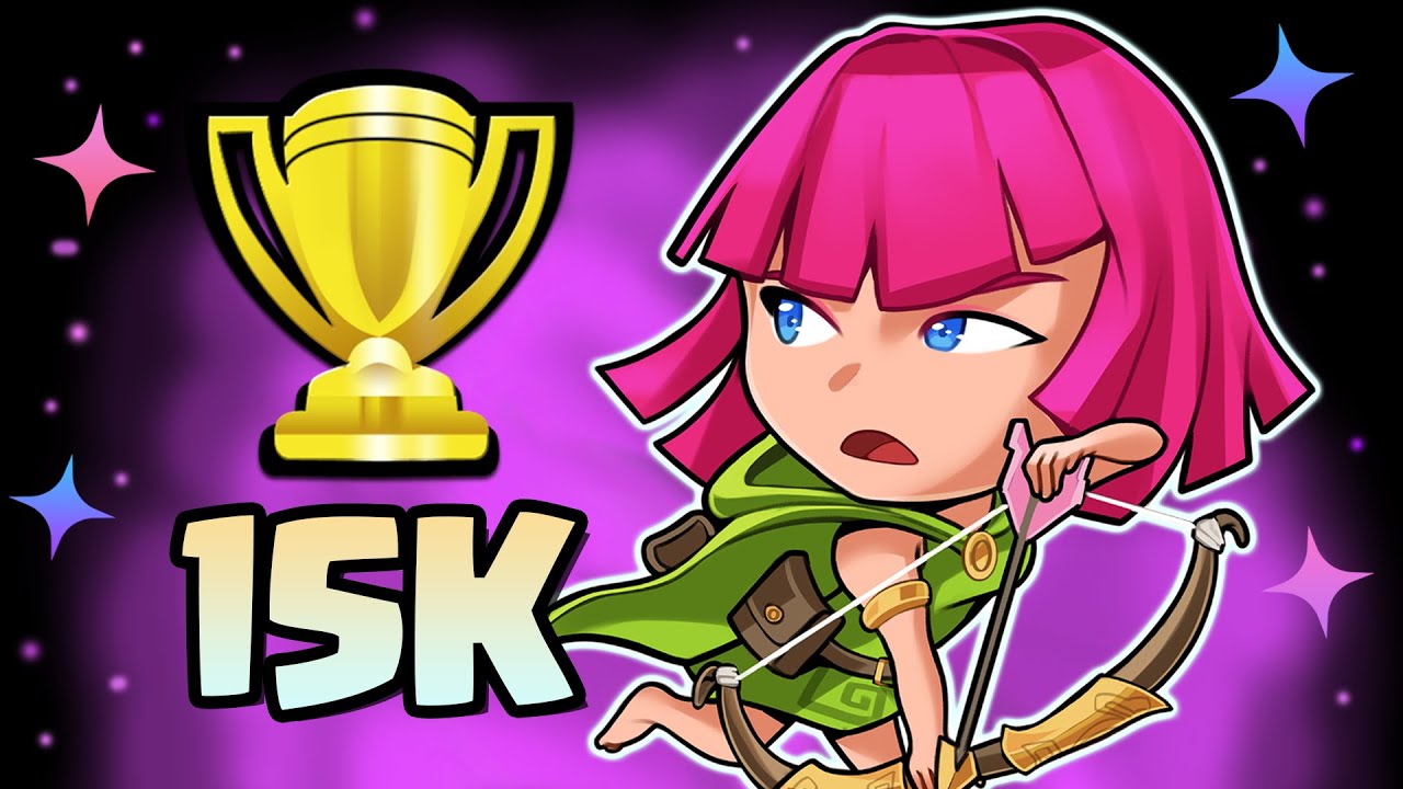 How to Reach 15,000 Trophies With 3.0 Xbow Cycle 🏆