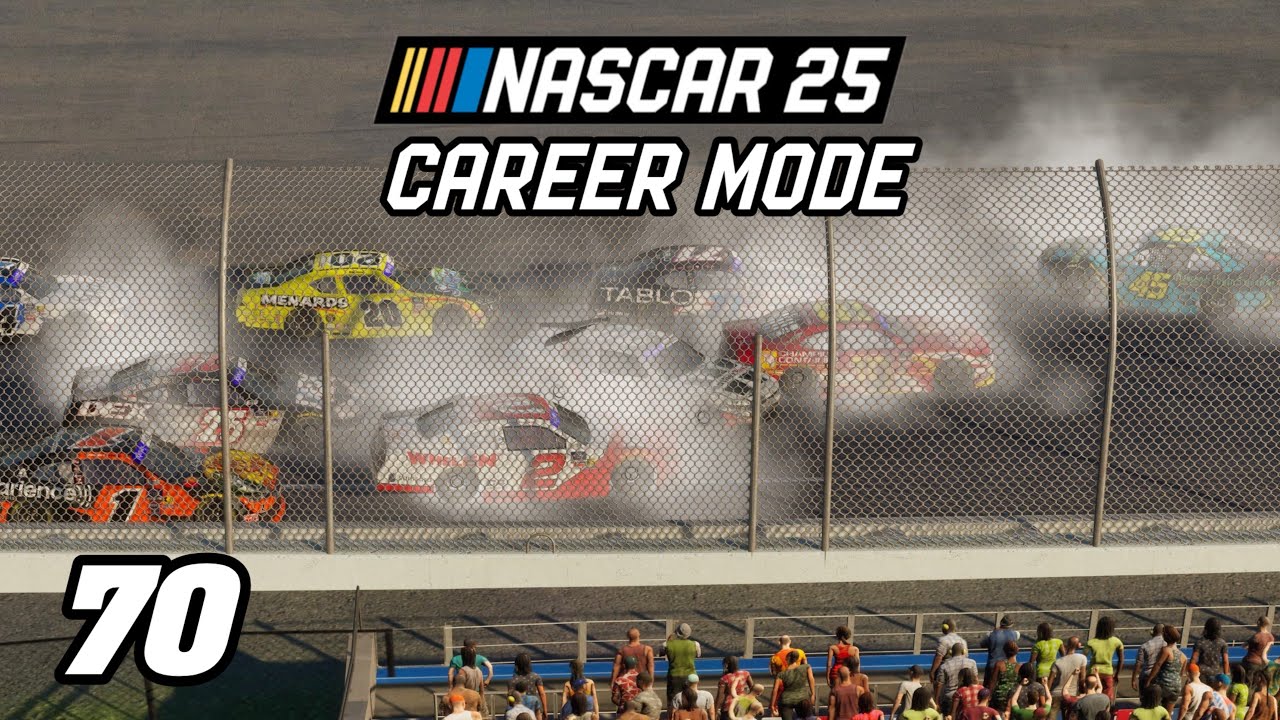 Talladega Things - NASCAR 25 Career Mode Ep 70