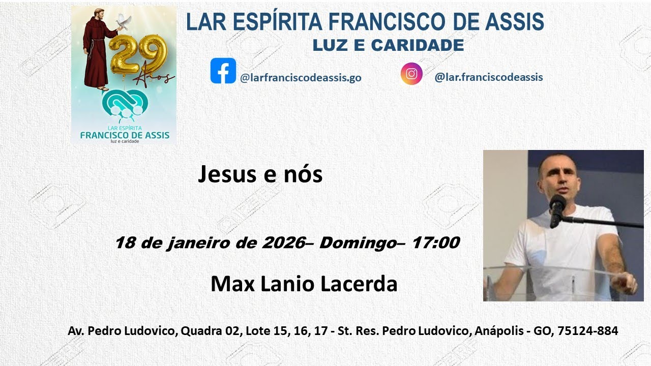 🔊18 01 2026    JESUS E NÓS    MAX LÂNIO LACERDA   DF