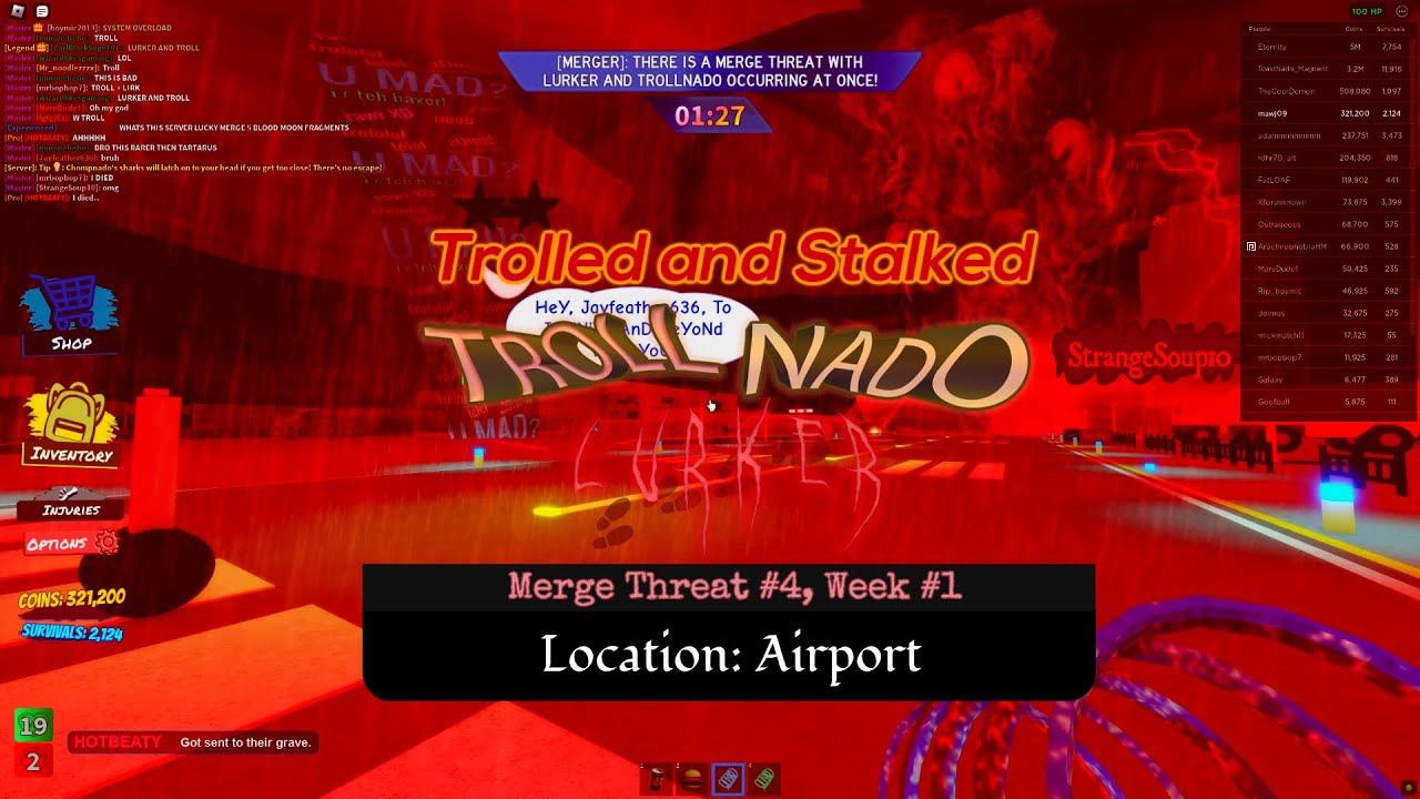 Tornado Alley Ultimate - Merge Threat #4 - “Trolled and Stalked”