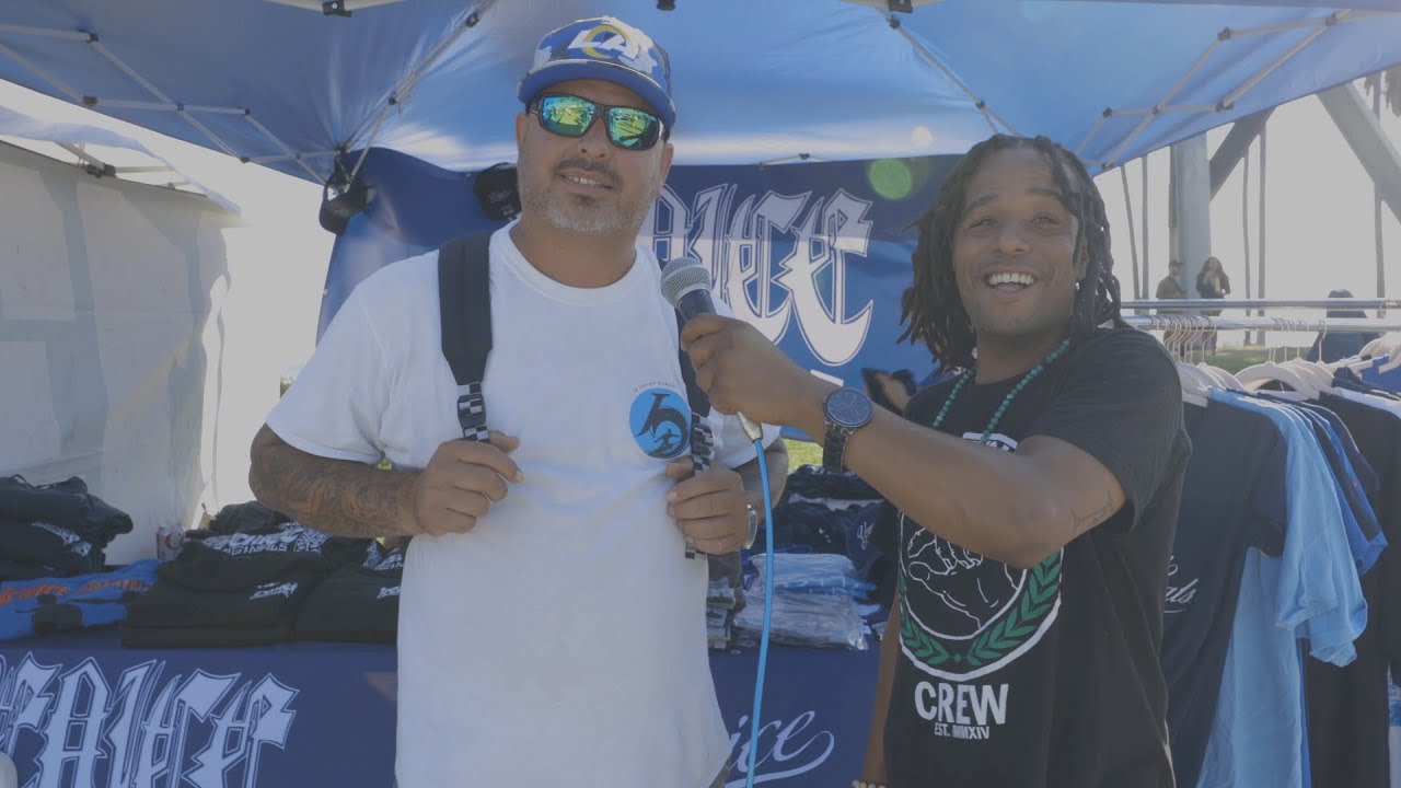 Brent Taylor hits the Venice Beach Lowrider Car Show