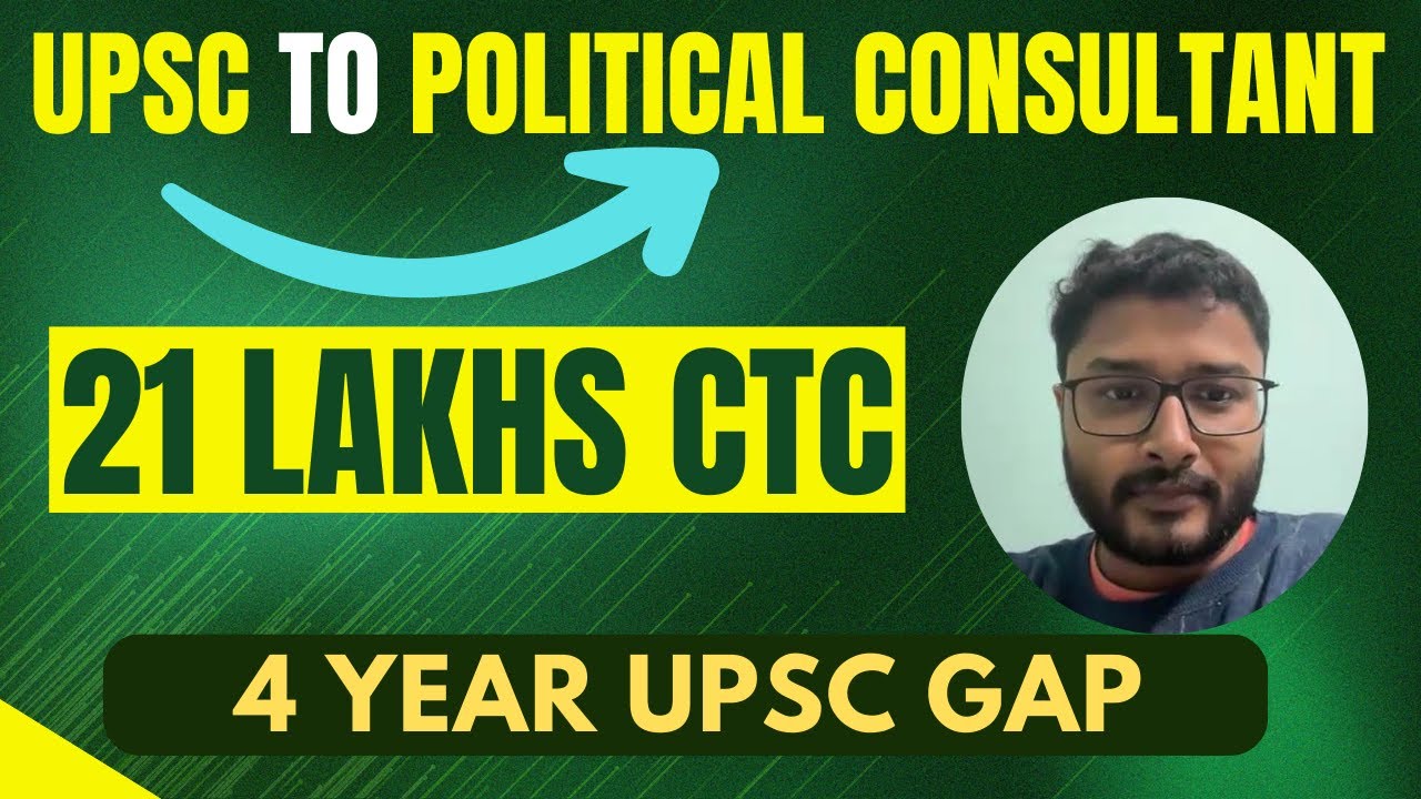 How UPSC aspirant got into Political Strategy job in 14 days?| UPSC PlanB