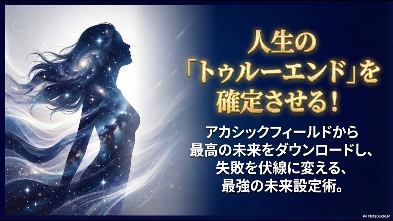 アカシックフィールドから最高の未来をダウンロードし、過去の失敗やトラウマを天才的な伏線に書き換える逆行性因果の秘密を公開。そして、ホメオスタシスの罠を抜ける唯一の方法「タイムリープ・マインド」とは?!