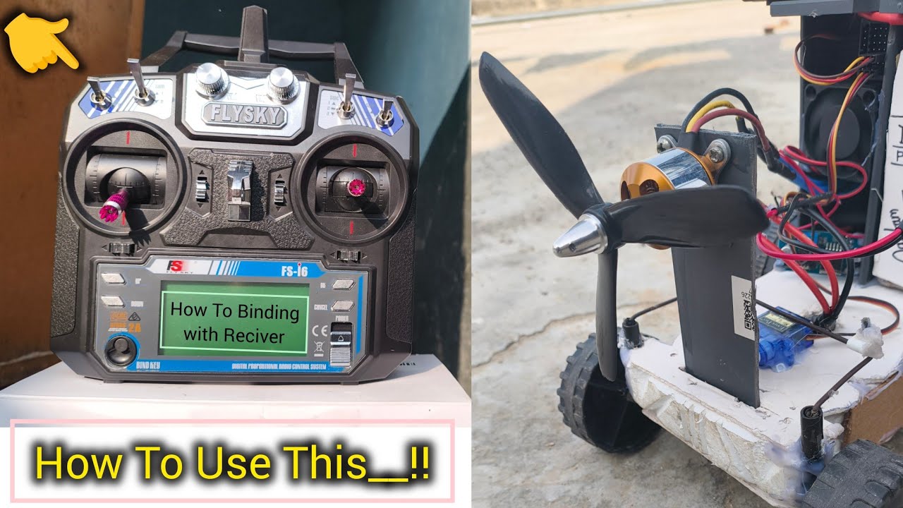 Flysky i6 Remote: How to Use It for RC Models Perfectly | By Any other Technical india 