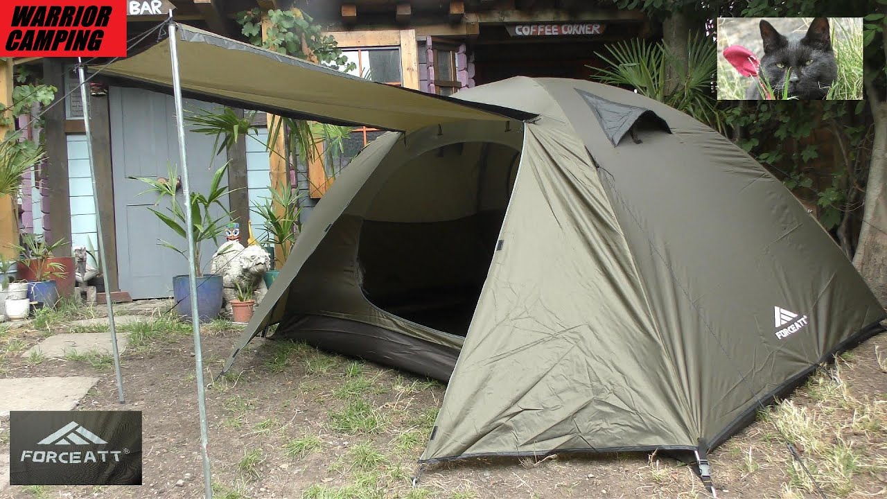 CHEAPER THAN NATUREHIKE FIRST LOOK NEW FORCEATT TENT FROM AMAZON BUDGET CAMPING HIKING BACKPACKING
