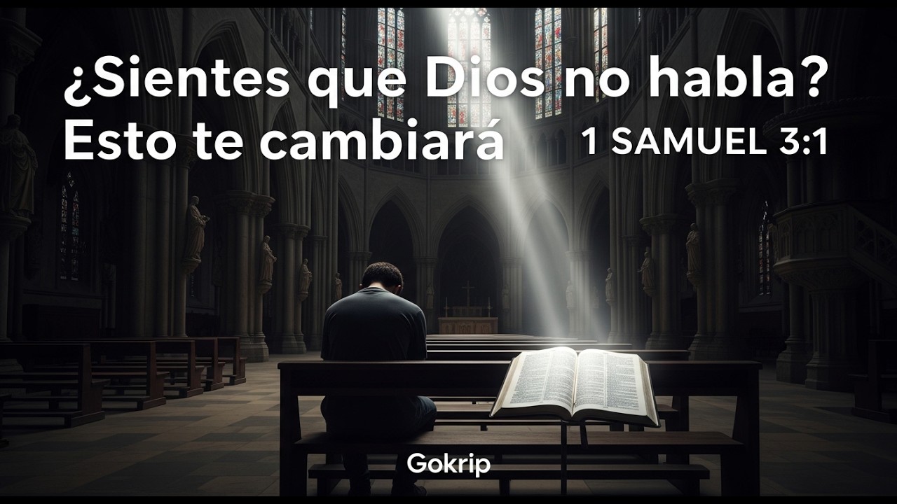 ¿Sientes que Dios no habla? Esto te cambiará  1 SAMUEL 3:1