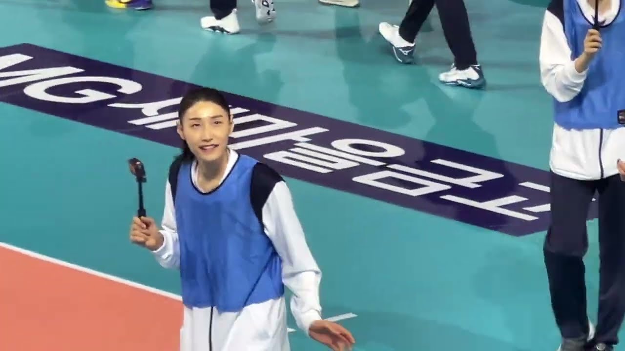 브이리그 올스타전 명랑운동회 김연경 직캠