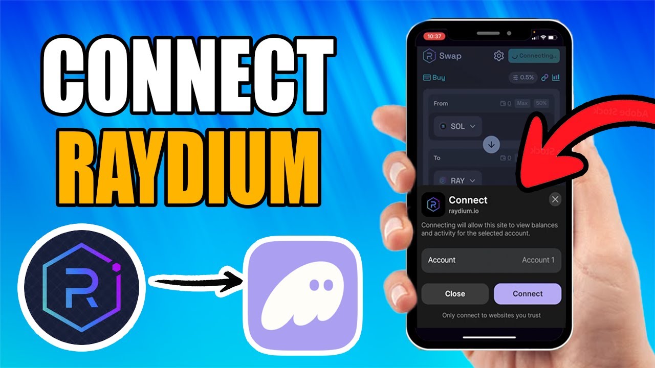 How To Connect Phantom Wallet To Raydium On Phone | Connect Phantom Wallet To Raydium