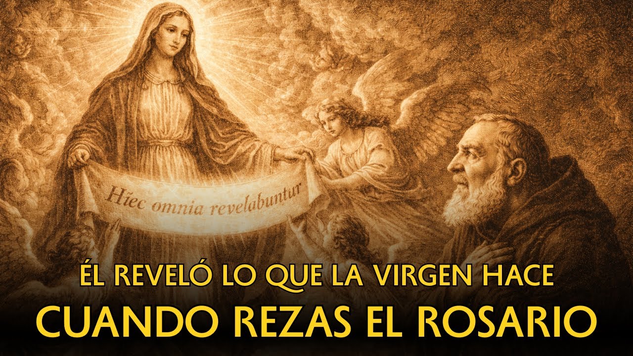 Padre Pío Reveló Lo Que la Virgen Hace Cuando Rezas el Rosario