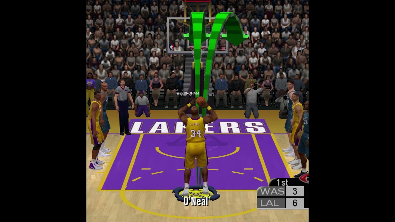 Shaq, Free Throw NBA 2K3