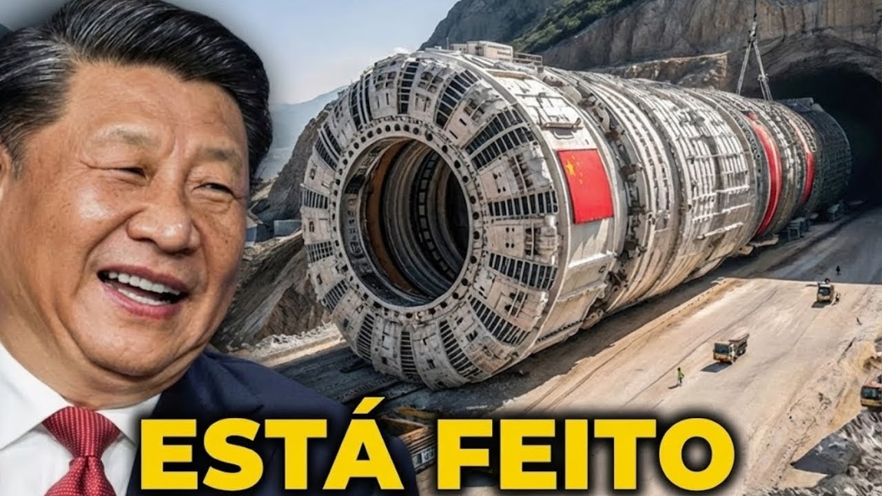Até o Presidente Chinês DUVIDOU quando viu esta técnica genial de construção!