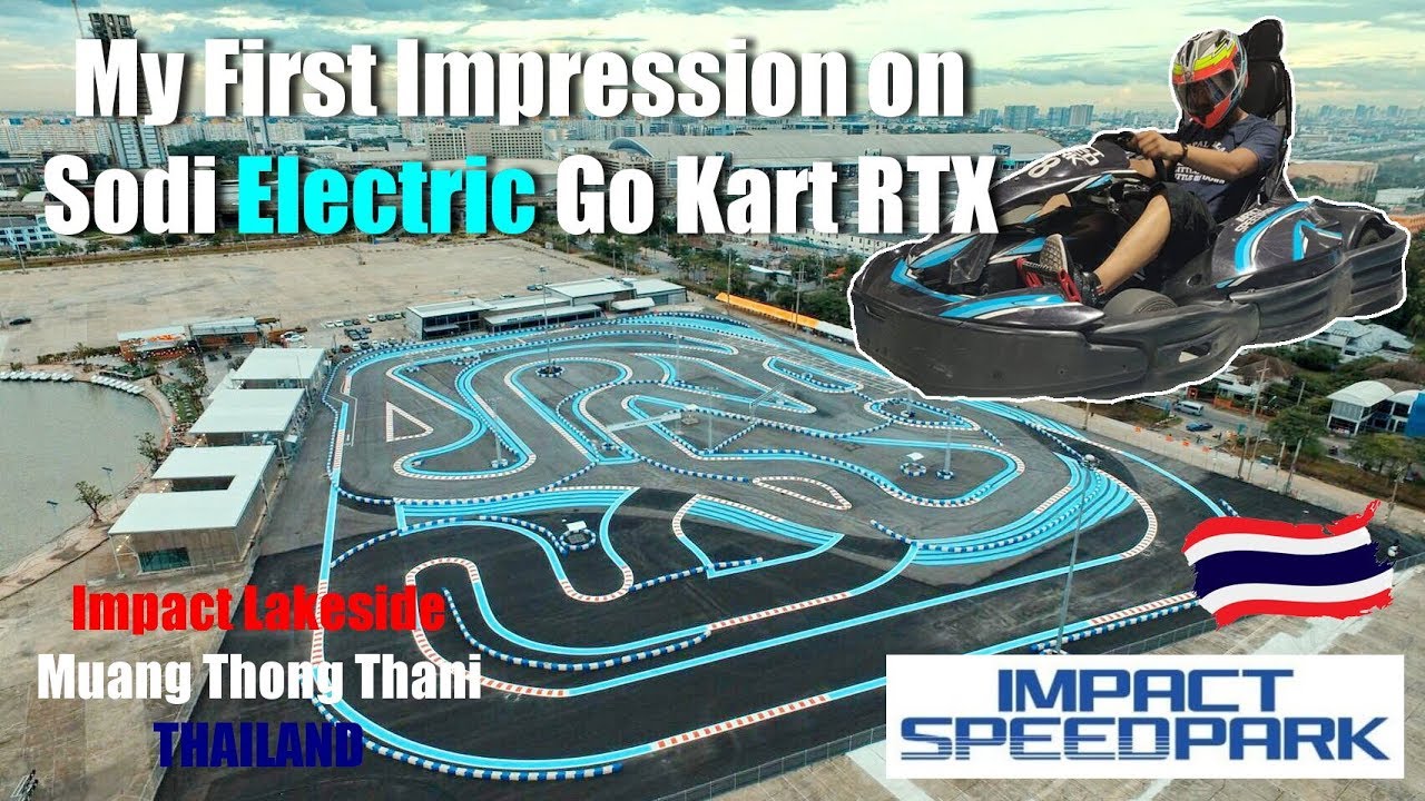 1st Impression on Sodi Electric Go Kart RTX ✮ IMPACT SPEEDPARK