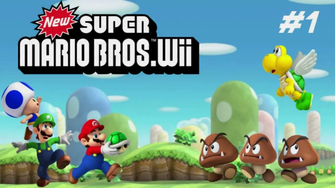 New Super Mario Bros. Wii Ep. 01 (Let the Stupidity Begin!)