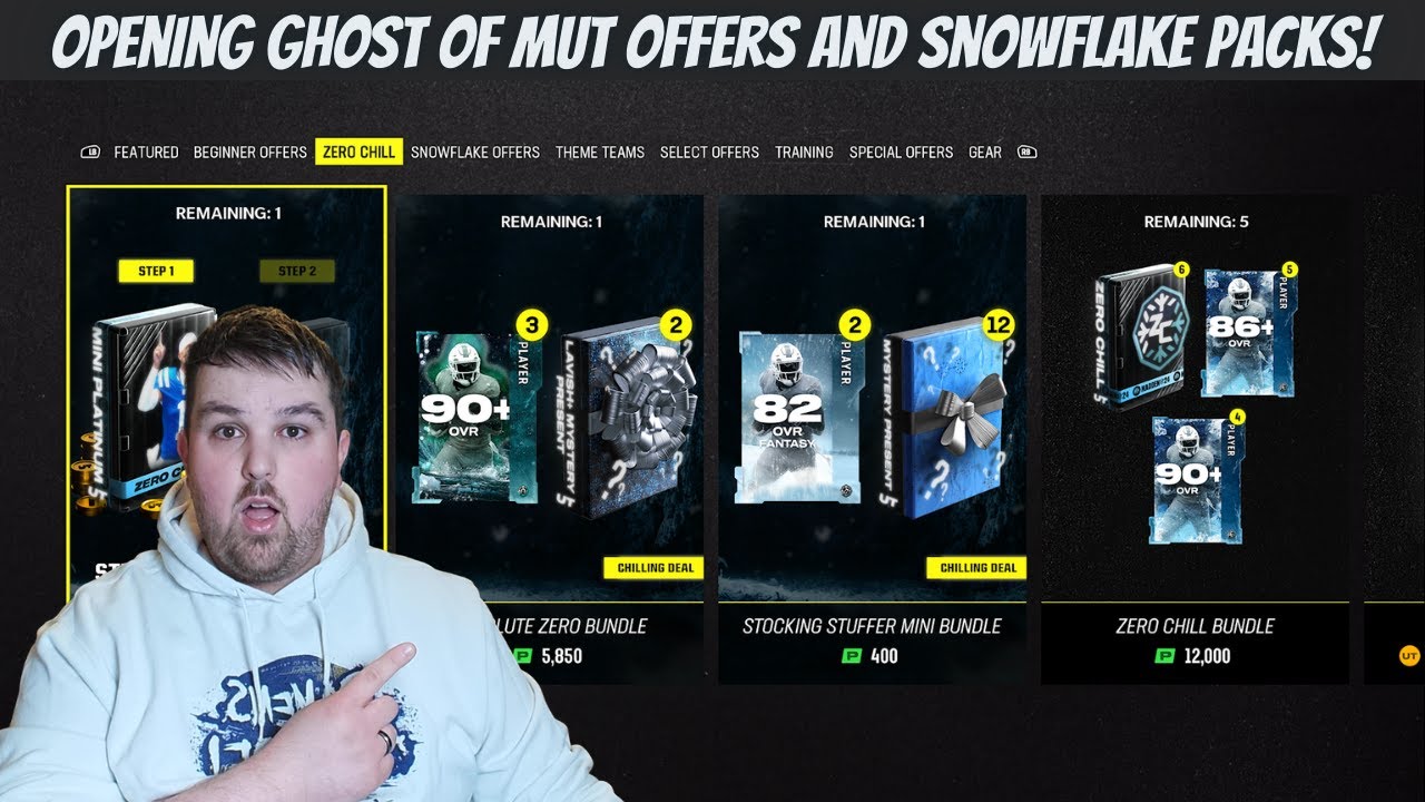 WE OPENED MORE GHOST OF MUTMAS OFFERS AND SNOWFLAKE ROLLS! | MADDEN 24 ULTIMATE TEAM
