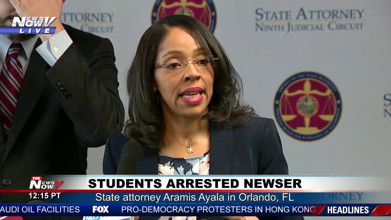 CHILDREN ARRESTED:  Latest on Orlando school resource officer suspended