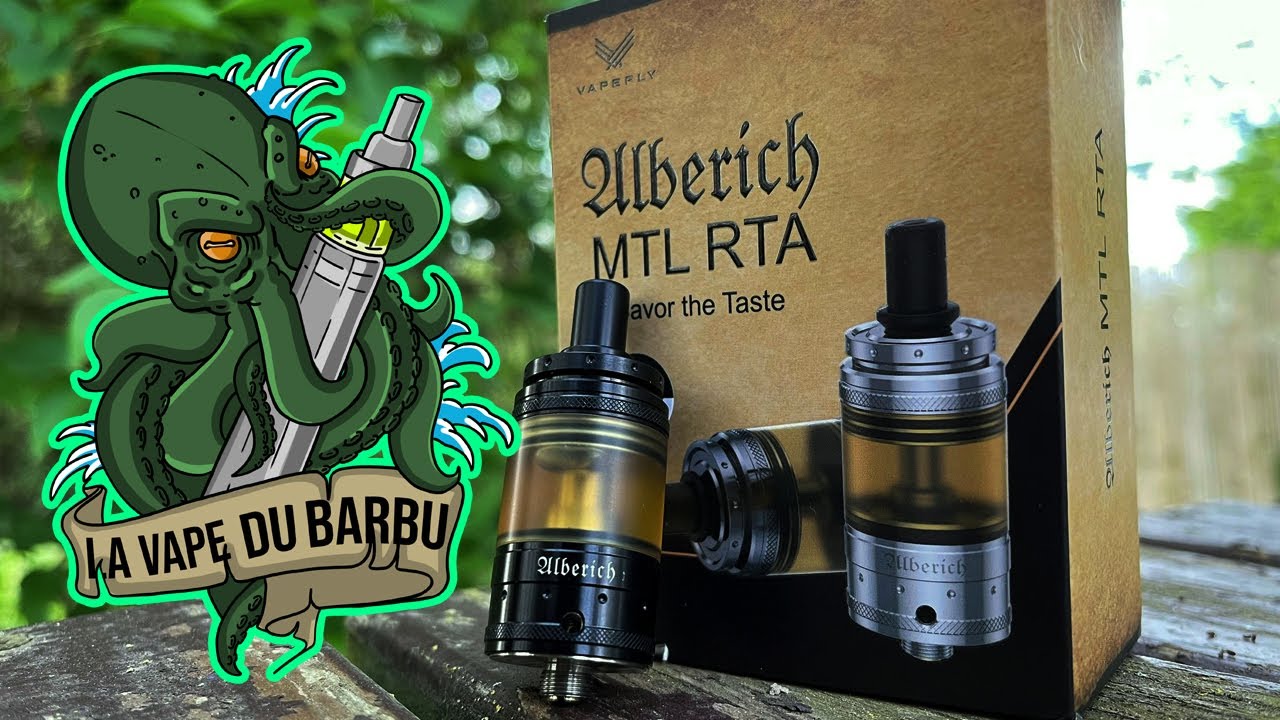 (Vapefly) REVIEW Alberich MTL RTA  - La Vape du Barbu [FR]