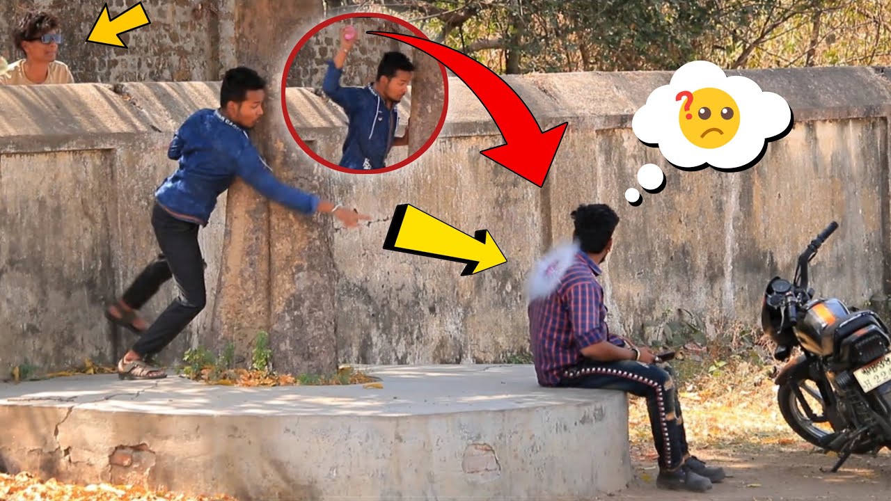 THROWING WATER BALLOON PRANK 🤣 | THIS IS DIBYENDU
