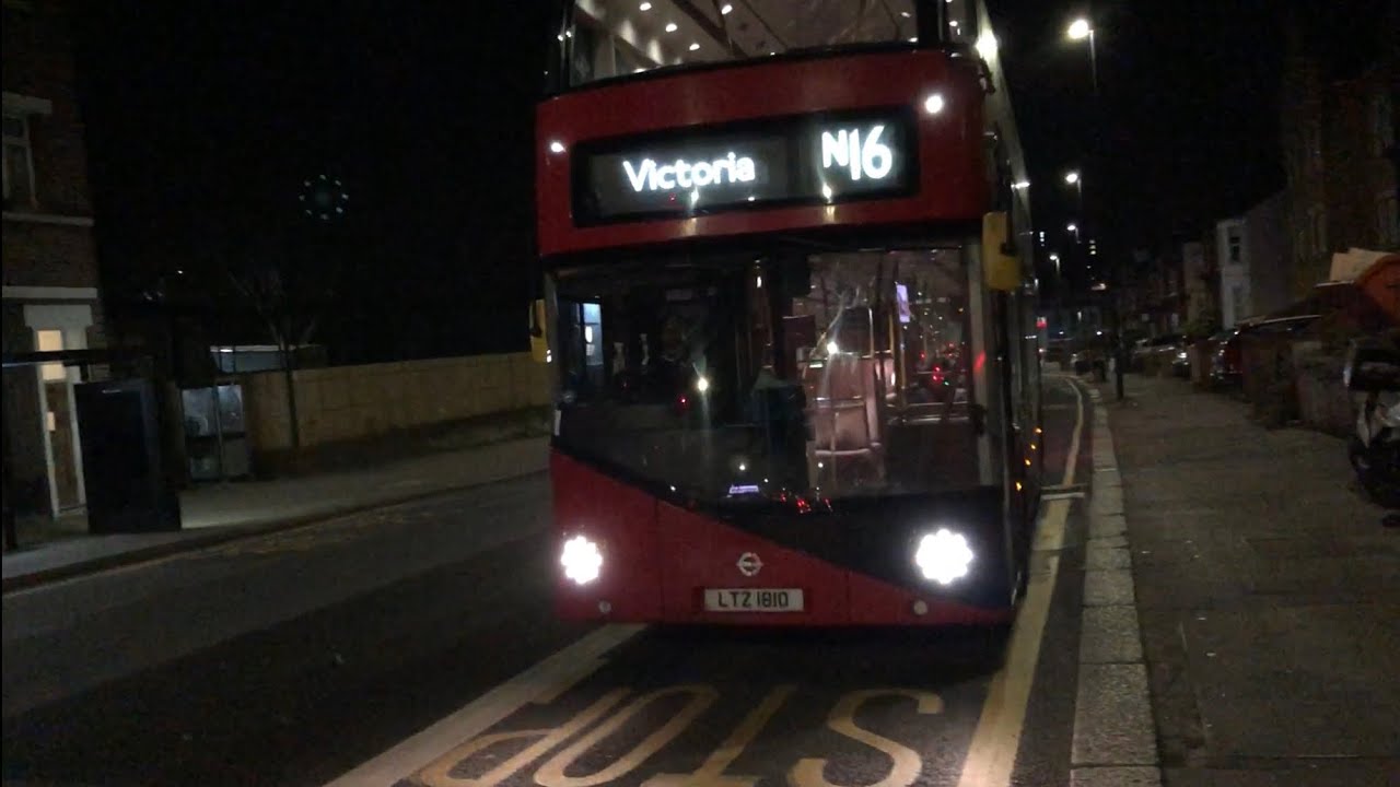 Metroline NB4L (Borismaster) Night Bus Route N16 | West Hendon - Cricklewood