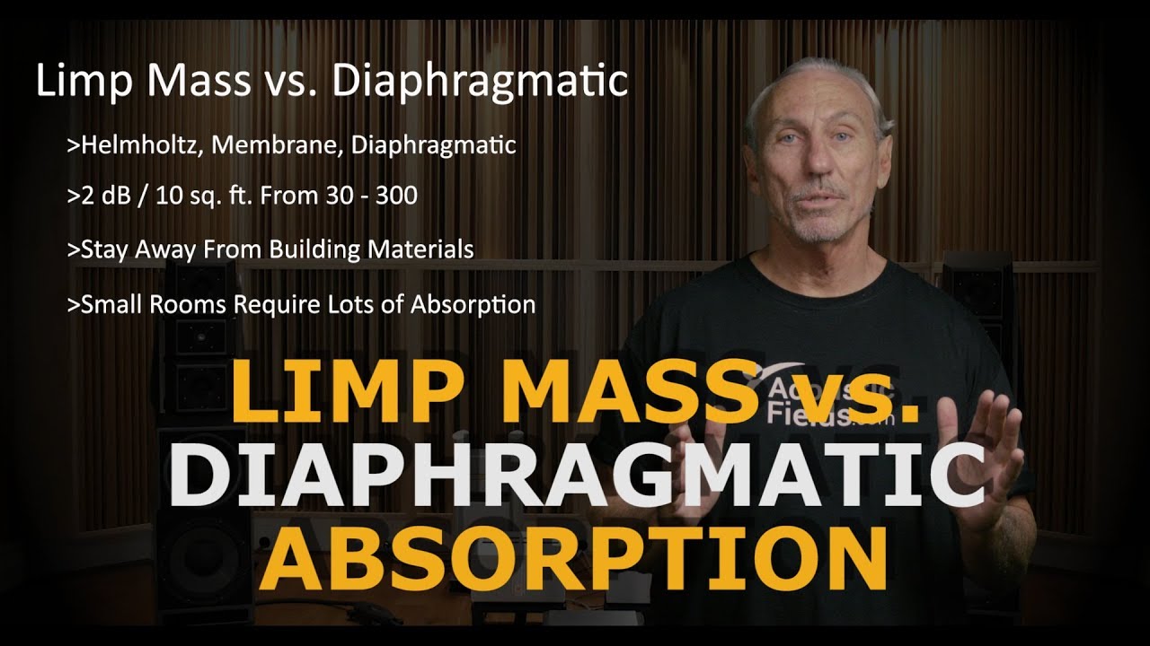Limp Mass vs. Diaphragmatic Absorption - www.AcousticFields.com