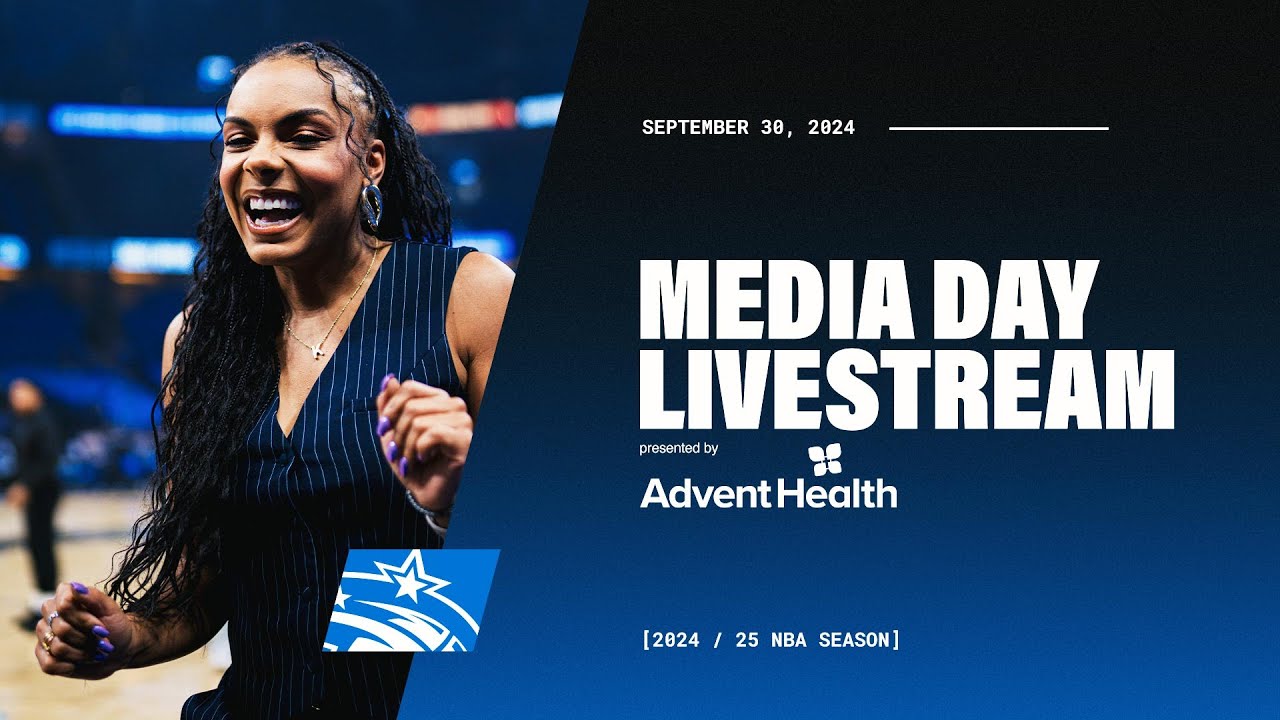 2024 Orlando Magic Media Day presented by AdventHealth